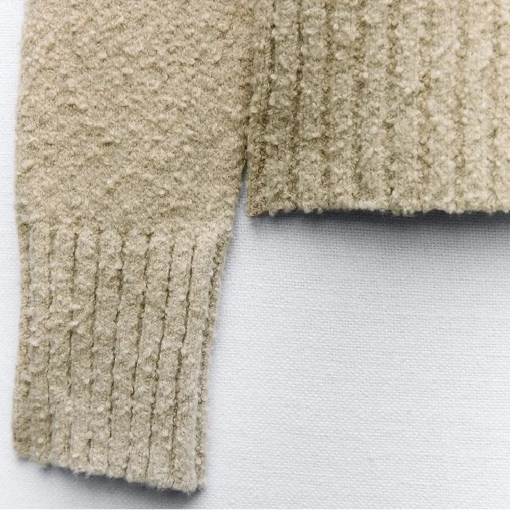 Brand new Zara Boucle Knit Cardigan - Picture 4 of 5